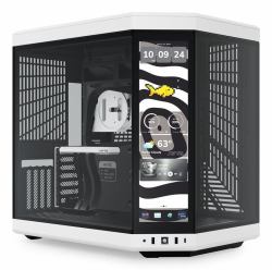 HYTE Y70 Touch Infinite Midi Tower Nero, Bianco 