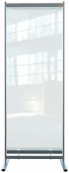 Nobo 1915552 bacheca magnetiche e accessori Grigio, Translucent (Nobo 1915552 Premium Plus Clear PVC Free Standing Protective Room Divider Screen 780x2060mm)