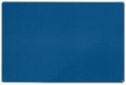 Nobo Premium Plus bacheca per appunti Interno Blu Alluminio (Nobo 1915192 Premium Plus Blue Felt Notice Board 1800x1200mm)