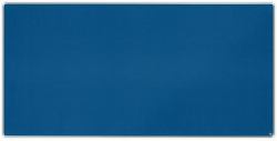 Nobo Premium Plus bacheca per appunti Interno Blu Alluminio (Nobo Premium Plus Blue Felt Noticeboard Aluminium Frame 2400x1200mm 1915193 DD)