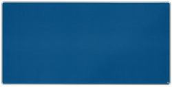 Nobo Premium Plus bacheca per appunti Interno Blu Alluminio (Nobo 1915193 Premium Plus Blue Felt Notice Board 2400x1200mm)