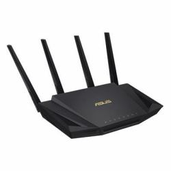 Asus [RT-AX58U V2] AX3000 [2402+574Mbps] Wireless Dual Band Wi-Fi 6 Router, MU-M