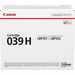 Canon CRG-039 H cartuccia toner 1 pz Originale Nero (CANON CRG039H BLACK TONER L