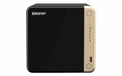QNAP TS-464-4G NAS Tower Collegamento ethernet LAN Nero N5095 (QNAP TS-464-4G/16TB-IW)
