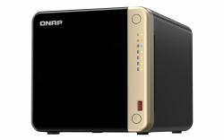 QNAP TS-464 NAS Tower Collegamento ethernet LAN Nero, Bronzo N5095 (QNAP TS-464-4G/40TB TOSH)