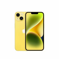 Apple iPhone 14 128GB Giallo (Apple iPhone 14 - 5G smartphone - dual SIM /Memoria Interna 128 GB - display OLED - 6.1 - 2532 x 1170 pixel - 2x fotocamere posteriori 12 MP, 12 MP - front camera 12 MP - giallo)