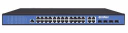 24 Port Gigabit PoE Switch - Managed Layer 2, 24 Gigabit - ports, 4 Gigabit SFP ports. - Warranty: 60M