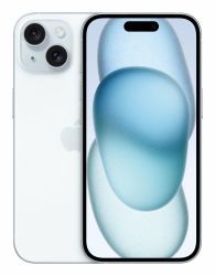 Apple iPhone 15 128GB Blu (Apple iPhone 15 - 5G smartphone - dual SIM /Memoria Interna 128 GB - display OLED - 6.1 - 2556 x 1179 pixel - 2x fotocamere posteriori 48 MP, 12 MP - front camera 12 MP - blu)