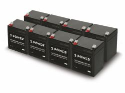 2-Power BUN0249A batteria UPS Acido piombo [VRLA] 12 V 5 Ah 