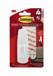 3M 7100134221 gancio di stoccaggio domestico Interno Gancio polivalente Bianco 1 pz 