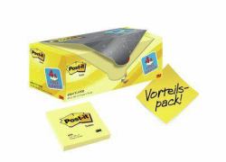 3M 654Y-20 pouch autoadesiva Quadrato Giallo 100 fogli Autoadesivo 