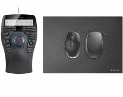 3dconnexion sam 3Dconnexion SpaceMouse Enterprise Kit 2 mouse Ufficio Ambidestro RF Wireless + USB Type-A 6DoF 