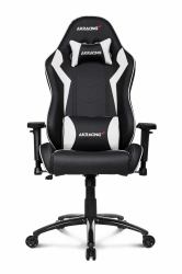 AKRacing SX Sedia da gaming per PC Seduta imbottita Nero, Bianco 