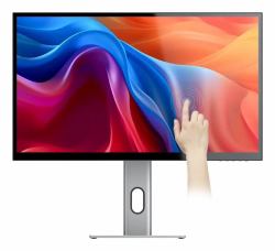 ALOGIC 27C5KPDT Monitor PC 68,6 cm [27"] 5120 x 2880 Pixel 5K Ultra HD LED Touch screen Multi utente Nero, Argento 