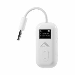 ALOGIC ABTTX1-WH trasmettitore audio senza fili 3,5 mm Bianco Display incorporato 