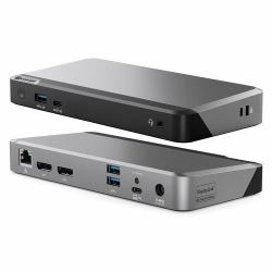 ALOGIC DX2 Cablato USB 3.2 Gen 1 [3.1 Gen 1] Type-C Nero, Grigio 