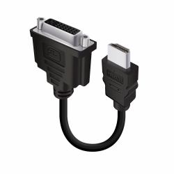 ALOGIC HDMI-DVI-15MF cavo di segnale 0,15 m Nero 