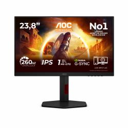 AOC G4 24G4ZR Monitor PC 60,5 cm [23.8"] 1920 x 1080 Pixel Full HD LED Nero, Rosso 