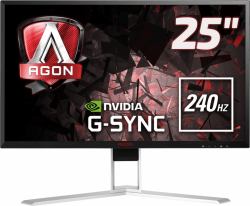 AOC AGON 1 AG251FG Monitor PC 62,2 cm [24.5"] 1920 x 1080 Pixel Full HD LED Nero, Rosso 