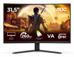 AOC G4 C32G42ZE Monitor PC 80 cm [31.5"] 1920 x 1080 Pixel Full HD LED Nero, Rosso 