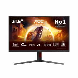 AOC G4 C32G4Z Monitor PC 80 cm [31.5"] 1920 x 1080 Pixel Full HD LCD Nero, Rosso 