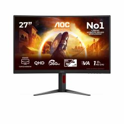 AOC G4 Gaming Monitor PC 68,6 cm [27"] 2560 x 1440 Pixel Nero, Rosso 