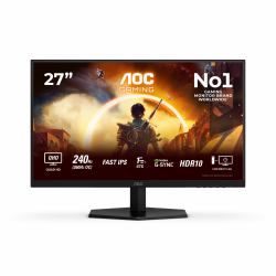 AOC G4 Q27G42ZE Monitor PC 68,6 cm [27"] 2560 x 1440 Pixel Quad HD LCD Nero, Rosso 