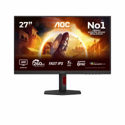 AOC G4 Q27G4ZR Monitor PC 68,6 cm [27"] 2560 x 1440 Pixel Quad HD LED Nero, Rosso 