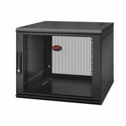 APC NetShelter WX 9U Single Hinged Wall-mount Enclosure 600mm Deep Da parete Nero 