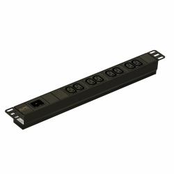 APC EPDU1016B unità di distribuzione dell'energia [PDU] 8 presa[e] AC 1U Nero 