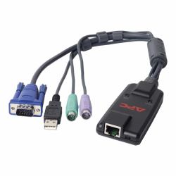 APC KVM-PS2VM cavo per tastiera, video e mouse Nero 