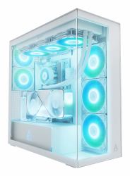 ARCTIC Xtender VG White [Clear Glass] Midi Tower Bianco 