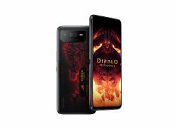 ASUS ROG Phone 6 Diablo Immortal Edition 17,2 cm [6.78"] Doppia SIM Android 12 5G USB tipo-C 16 GB 512 GB 6000 mAh Nero, Rosso 