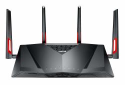 ASUS DSL-AC88U router wireless Gigabit Ethernet Dual-band [2.4 GHz/5 GHz] Nero 