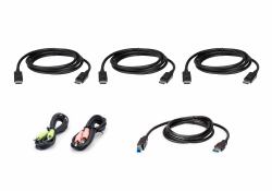 ATEN Kit cavo KVM USB DisplayPort Triple Display da 1,8 M 