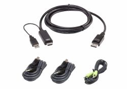 ATEN Kit cavi KVM sicuri universali USB 1,8 M 
