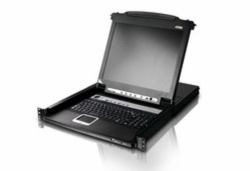 ATEN CL5708N switch per tastiera-video-mouse [kvm] Montaggio rack Nero 