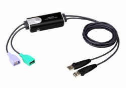 ATEN Switch KM cavo USB Boundless a 2 porte 