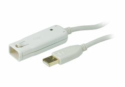ATEN Cavo extender USB 2.0 da 12 m [Collegamento a margherita fino a 60 m] 