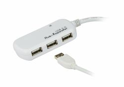 ATEN Cavo extender USB 2.0 da 12 m a 4 porte [Collegamento a margherita fino a 60 m] 