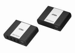ATEN UEH4002A moltiplicatore AV Trasmettitore e ricevitore AV Nero, Bianco 