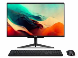 Acer Aspire C22-1600 Intel® Pentium® Silver N6005 54,6 cm [21.5"] 1920 x 1080 Pixel PC All-in-one 8 GB DDR4-SDRAM 256 GB SSD Windows 11 Home Wi-Fi 6 [802.11ax] Nero  - Versione UK