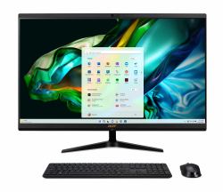 Acer Aspire C27-1800 Intel® Core™ i5 i5-12450H 68,6 cm [27"] 1920 x 1080 Pixel PC All-in-one 16 GB DDR4-SDRAM 1 TB SSD Windows 11 Home Wi-Fi 6E [802.11ax] Nero  - versione straniera