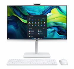 Acer Aspire C27-1E13U7UNH Intel® Core™ i7 i7-1355U 68,6 cm [27"] 1920 x 1080 Pixel PC All-in-one 16 GB DDR4-SDRAM 1 TB SSD Windows 11 Home Bianco  - Versione UK