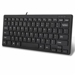 Adesso SlimTouch 111UB tastiera Universale USB QWERTY Inglese US Nero  - Versione UK