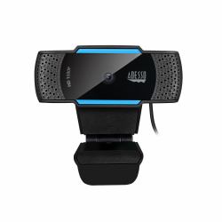 Adesso CyberTrack H5 webcam 2,1 MP 1920 x 1080 Pixel USB 2.0 Nero, Blu 