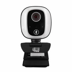 Adesso 1080P HD H.264 FIXED FOCUS USB WITH 305 MOTION TRACKING, BUILT-IN MICROPH webcam 