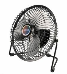 Akasa AK-UFN03-BK ventilatore Alluminio, Nero 