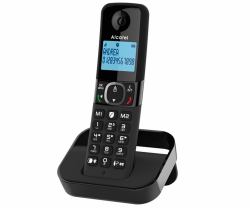Alcatel F860 Telefono analogico/DECT Identificatore di chiamata Nero  - versione straniera