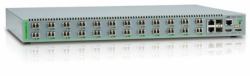 Allied Telesis AT-8100S/24F-LC Gestito L3 Verde, Grigio 